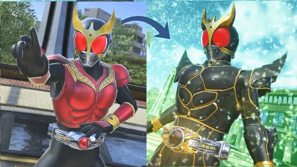 Gambar transformasi Kamen Rider Kuuga