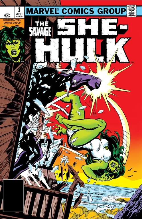 Potret Jennifer Walters sebagai She-Hulk