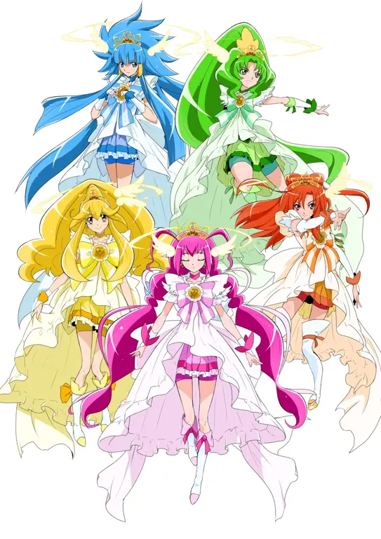 Adegan transformasi para Precure