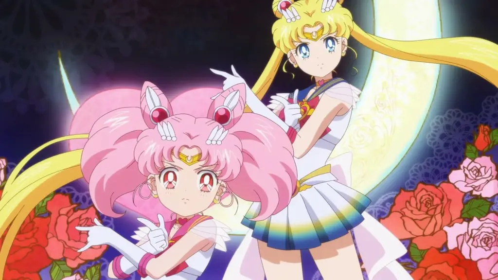 Adegan transformasi Sailor Moon yang spektakuler