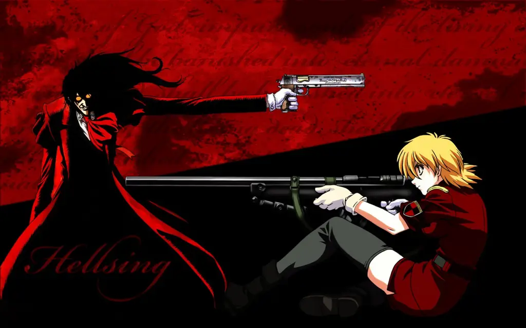 Seras Victoria, salah satu anggota Hellsing