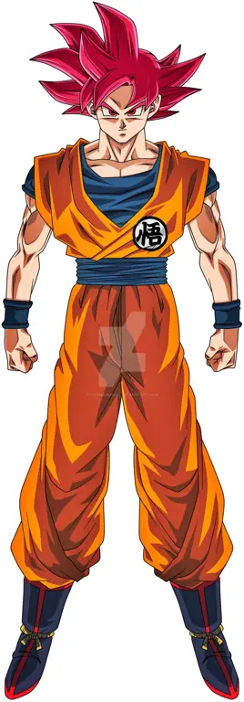 Goku berubah menjadi Super Saiyan