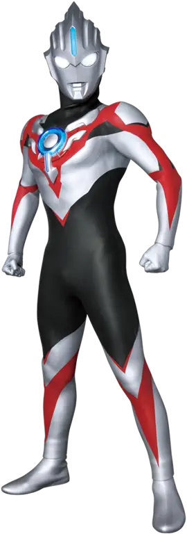 Ultraman Orb berubah bentuk menjadi Ultraman lainnya.