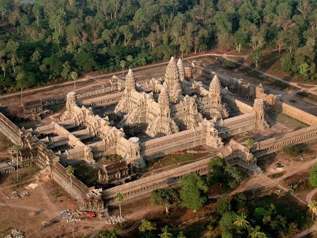 Candi Angkor Wat di Kamboja