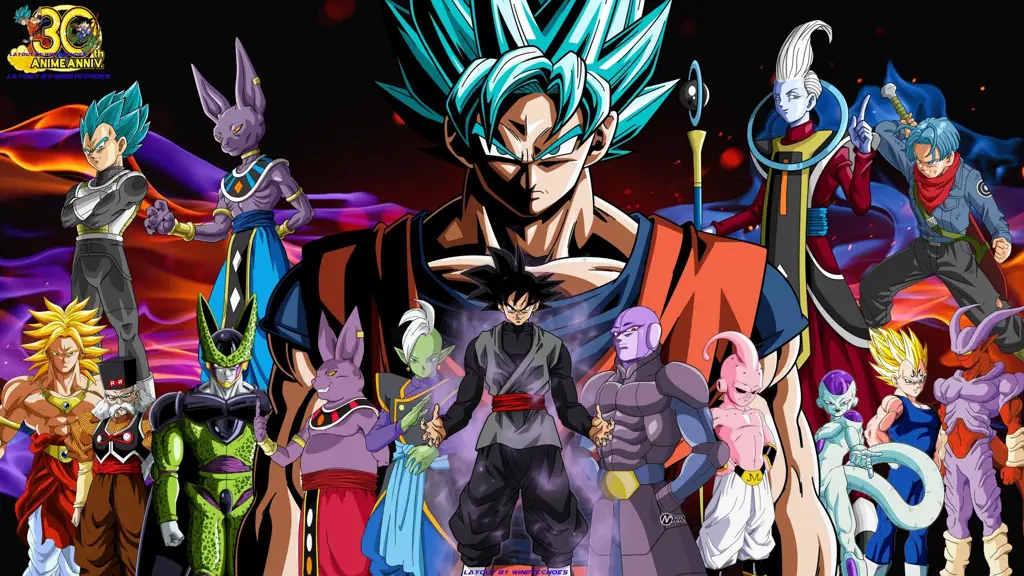 Turnamen antar petarung di Dragon Ball Super