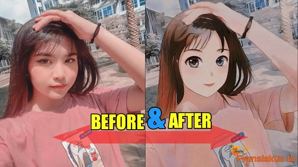 Tutorial edit foto menjadi anime terbaik