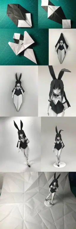 Tutorial origami anime yang mudah diikuti