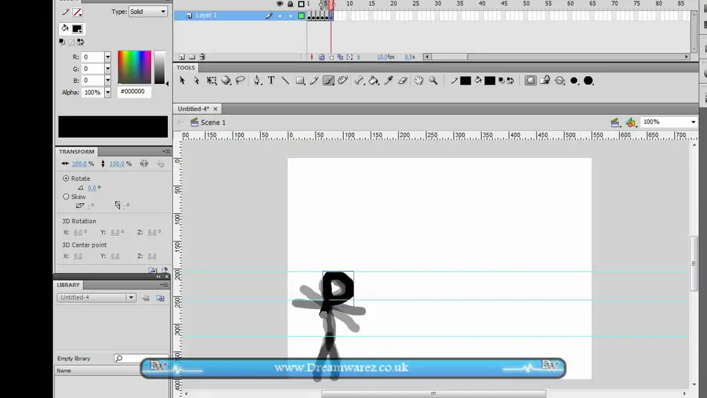 Tutorial cara menggambar dan menganimasikan stickman anime