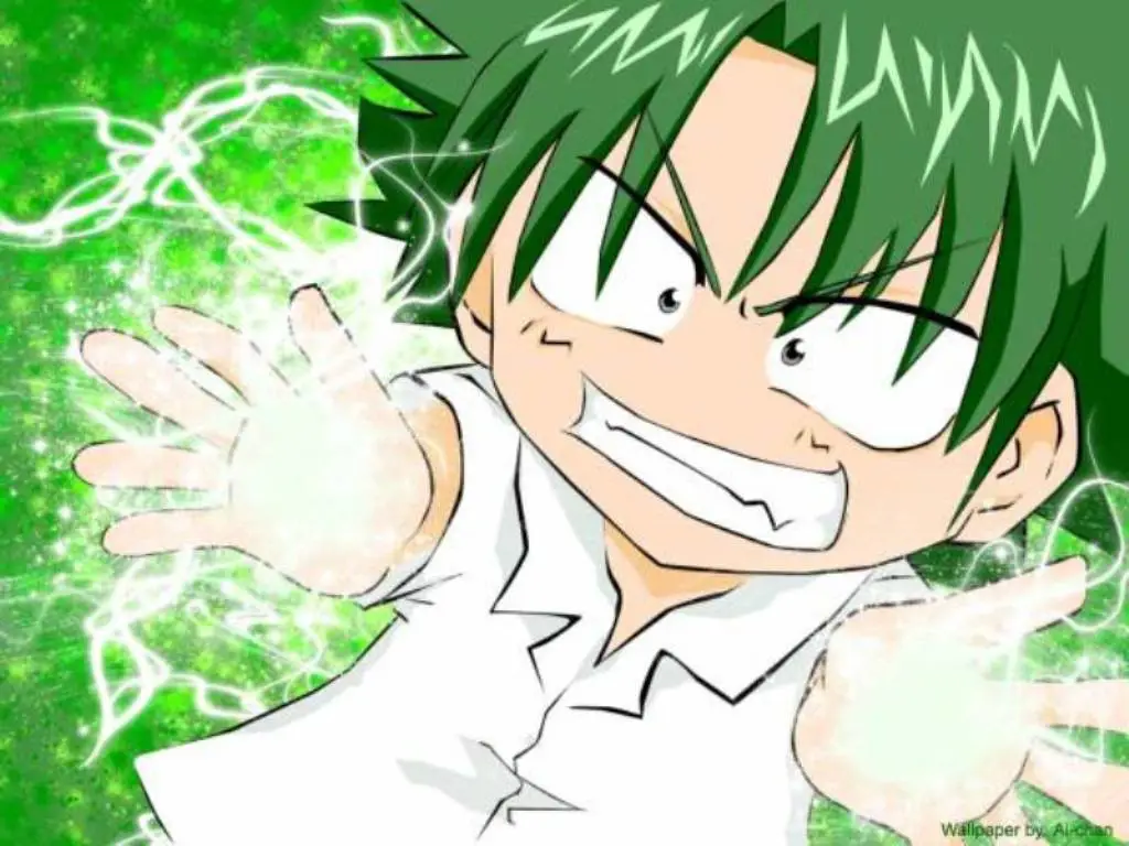 Gambar Ueki Kosuke dari anime The Law of Ueki