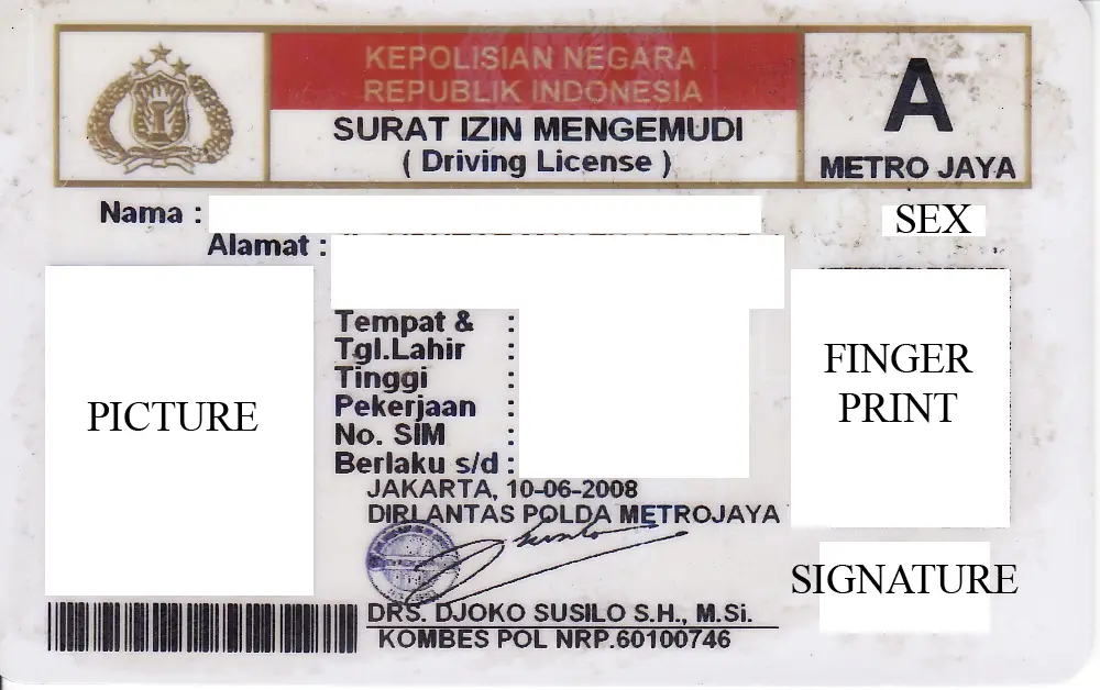 Gambar ujian SIM di Indonesia