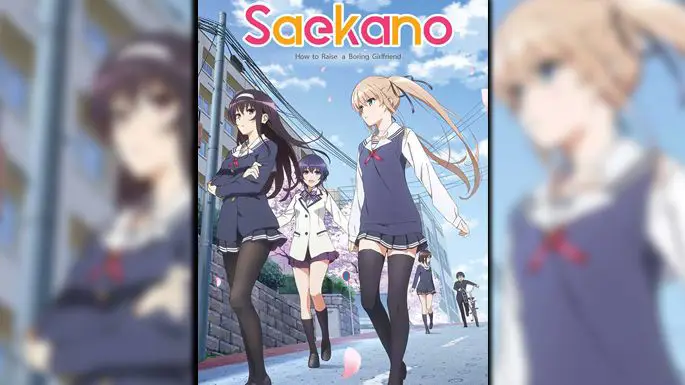 Gambar review atau ulasan mengenai anime Saenai Heroine no Sodatekata