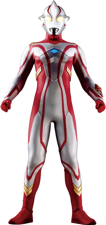 Ultraman Mebius bersama timnya