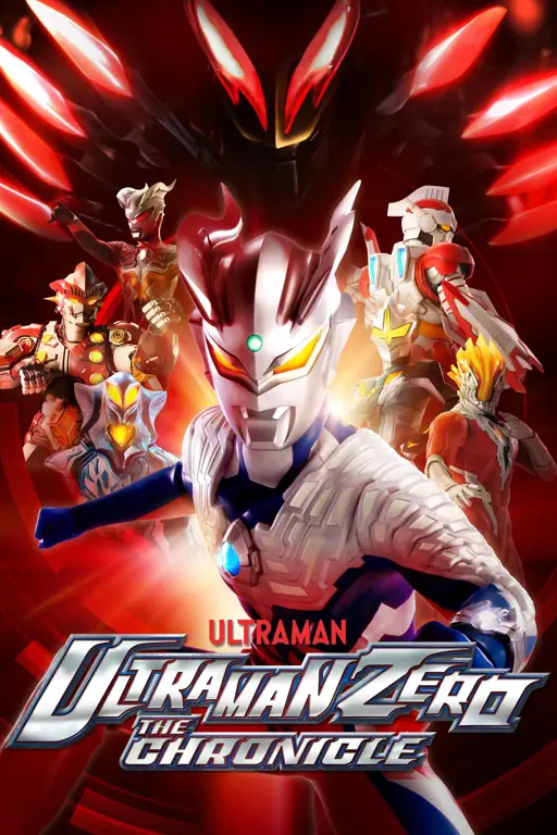 Ultraman Zero bersama timnya