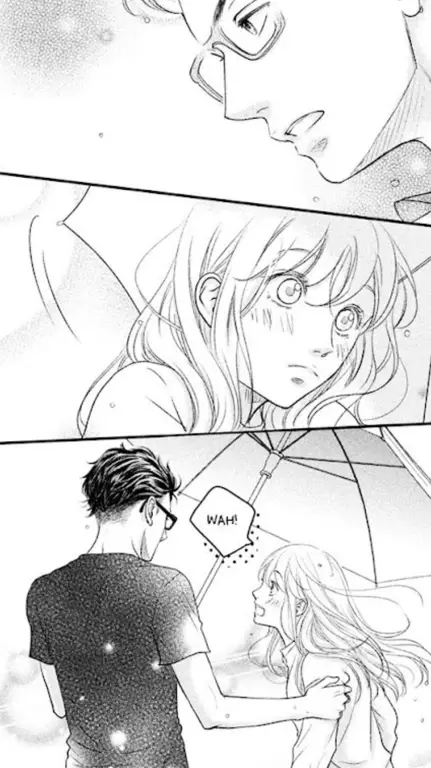 Unsur romance dalam Kanchigai no Atelier Meister Adegan romantis dalam manga Kanchigai no Atelier Meister