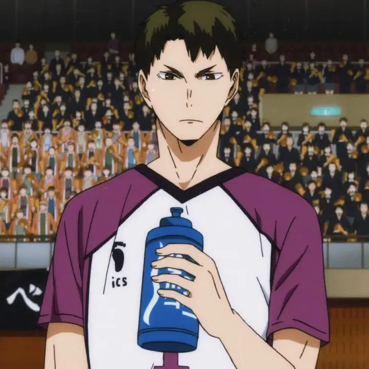 Gambar Ushijima Wakatoshi, spiker utama Shiratorizawa