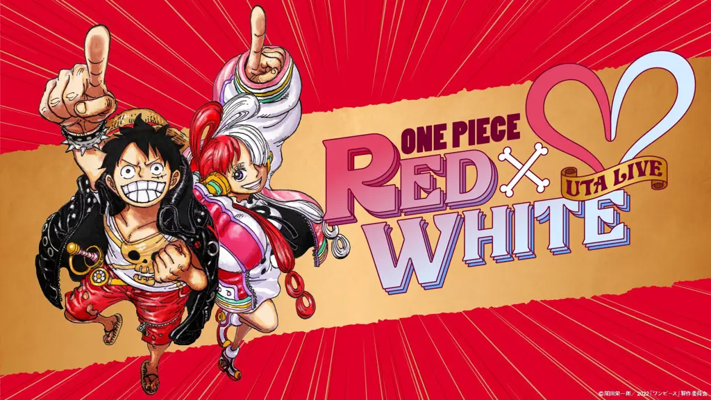 Poster One Piece Film Red menampilkan Uta