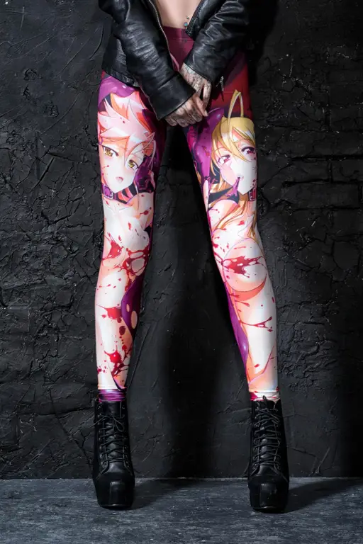 Berbagai macam desain tights anime