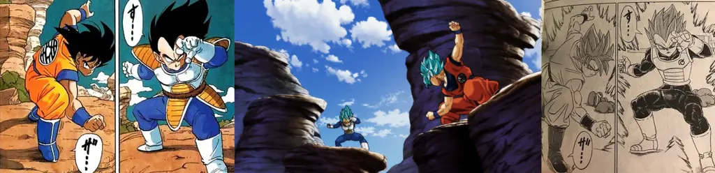 Gambar Vegeta dalam Dragon Ball Super episode 131