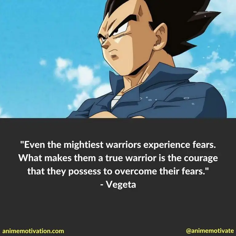 Vegeta menunjukkan kekuatannya Vegeta dari Dragon Ball Super