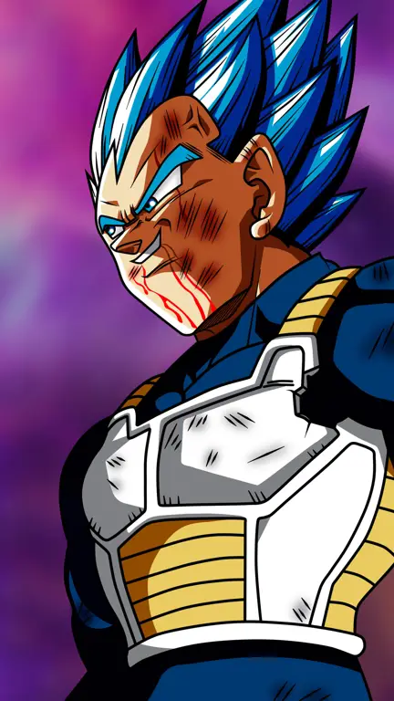 Gambar Vegeta dari Dragon Ball Super