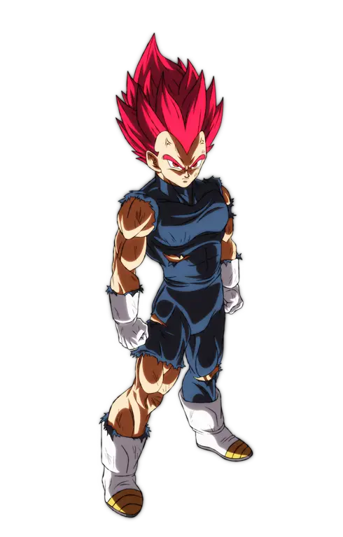 Gambar Vegeta Super Saiyan God