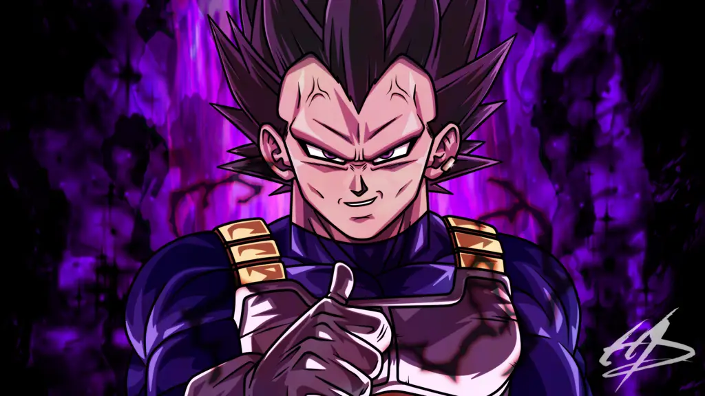 Gambar Vegeta dari Dragon Ball Super