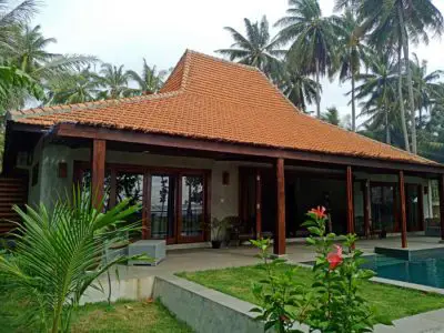 Gambar villa mewah di Lampung yang bisa menjadi alternatif cottage