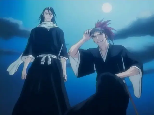 Potongan gambar dari anime Bleach yang menampilkan detail visual yang bagus.