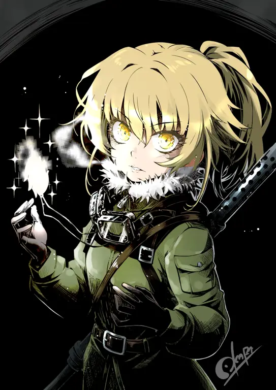 Visual anime Youjo Senki