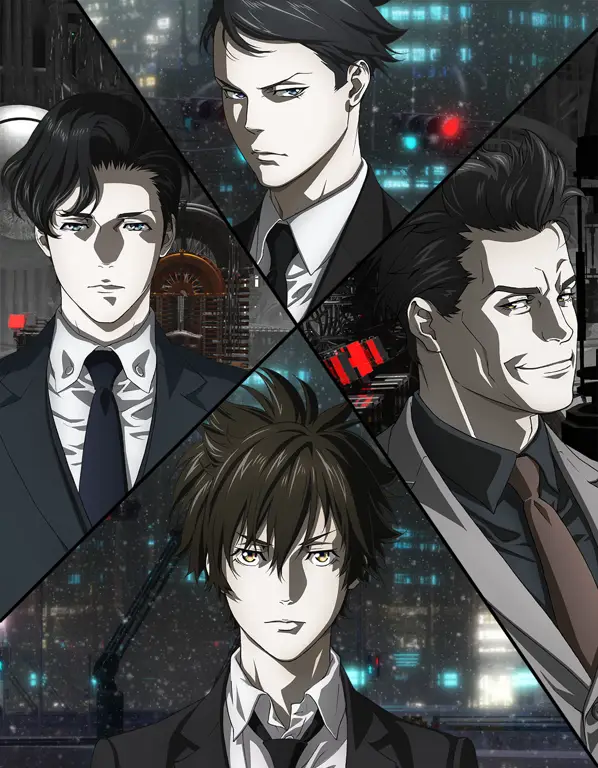 Visual anime Psycho-Pass