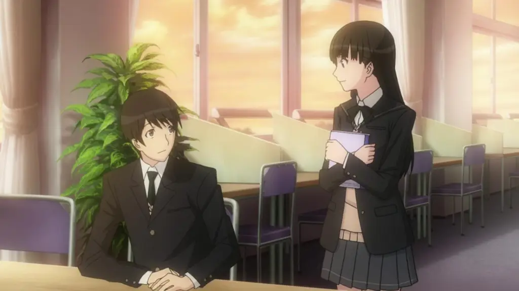 Visual kunci dari Amagami SS Season 1