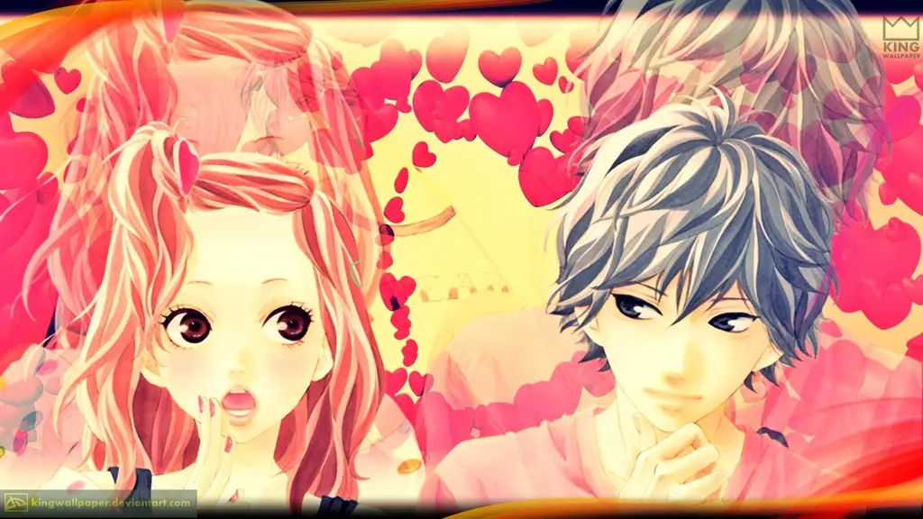 Visual kunci anime Ao Haru Ride