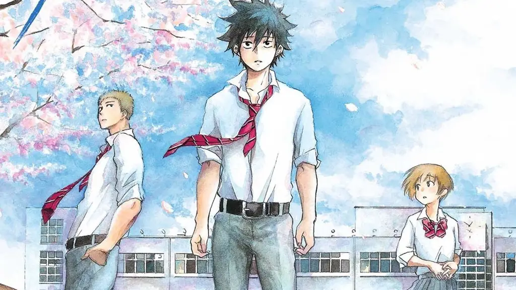 Visual kunci anime Ao no Flag
