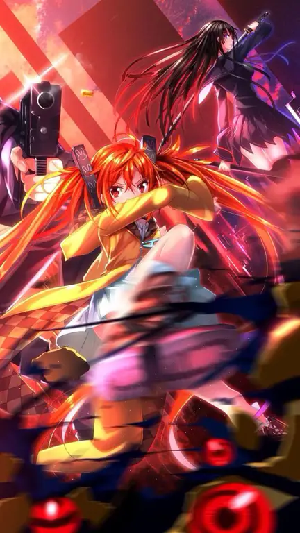 Visual kunci anime Black Bullet