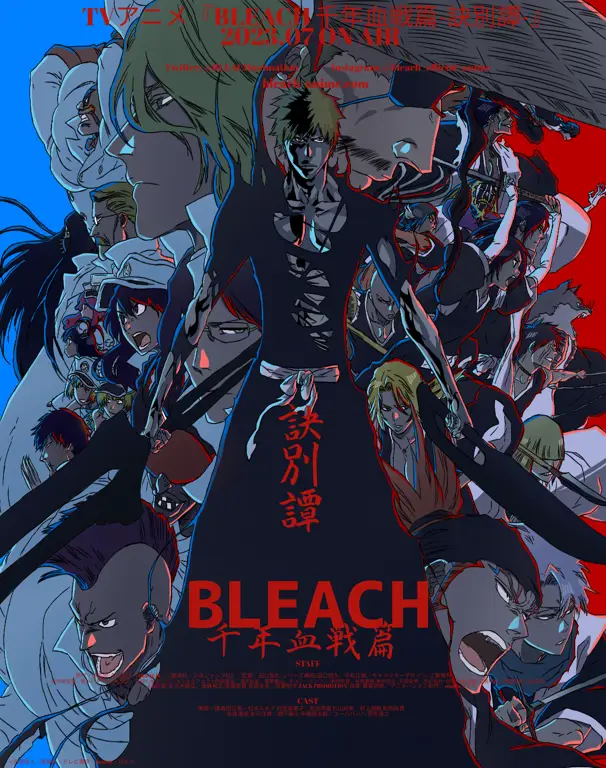 Visual kunci anime Bleach TYBW