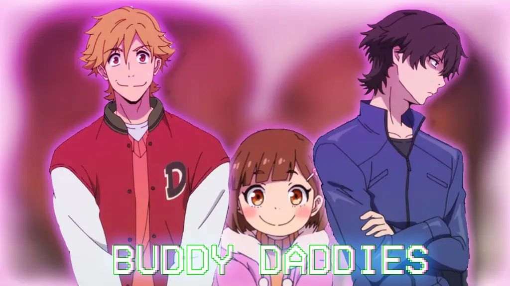 Visual kunci anime Buddy Daddies