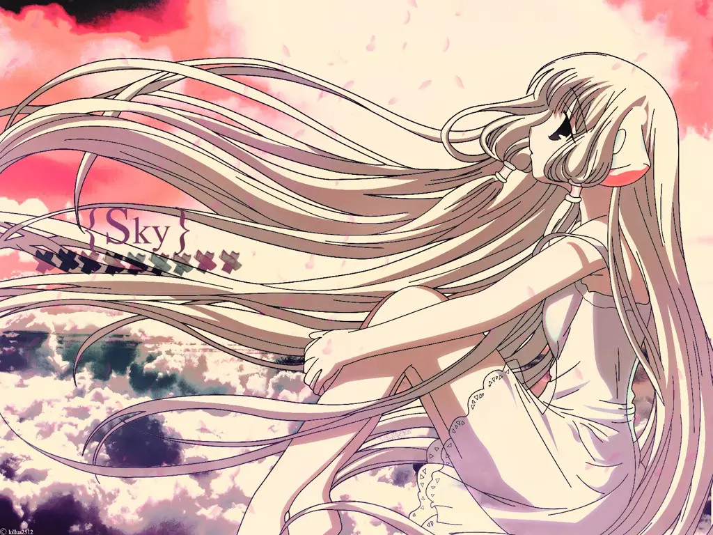 Visual kunci anime Chobits