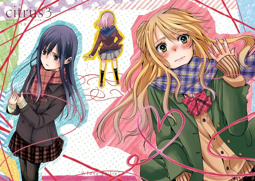 Visual kunci anime Citrus