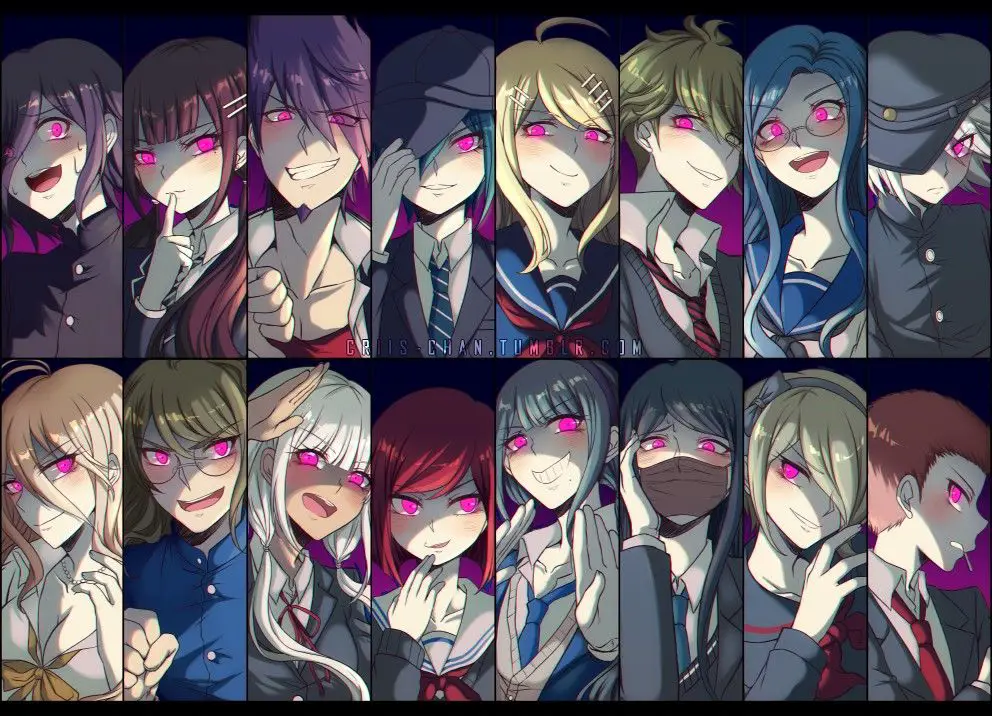 Visual kunci anime Danganronpa 3