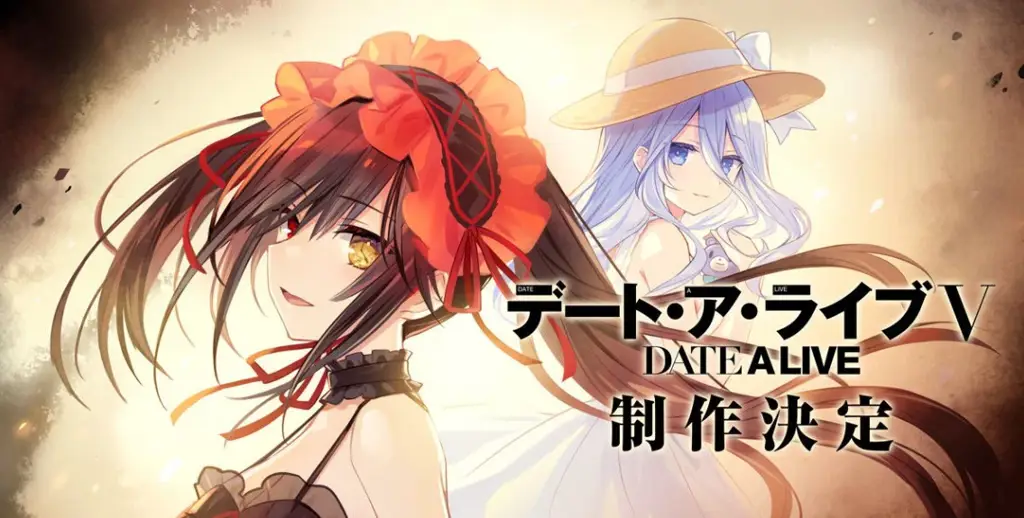 Visual kunci anime Date A Live IV