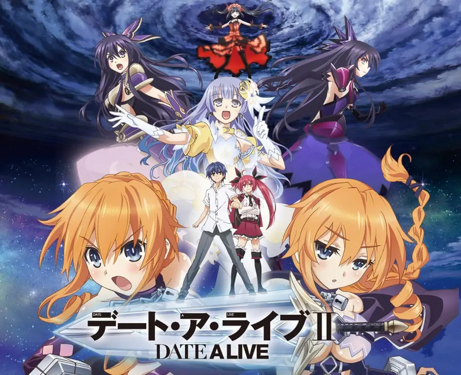 Visual kunci anime Date A Live