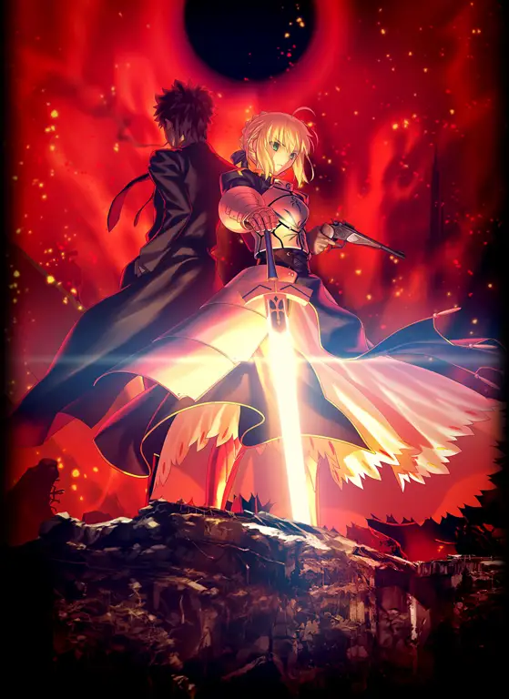 Visual kunci anime Fate Zero