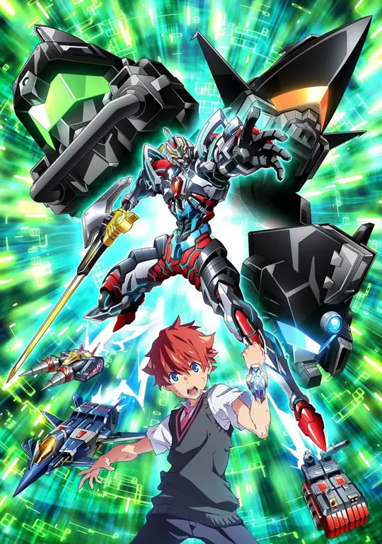 Visual kunci anime Gridman