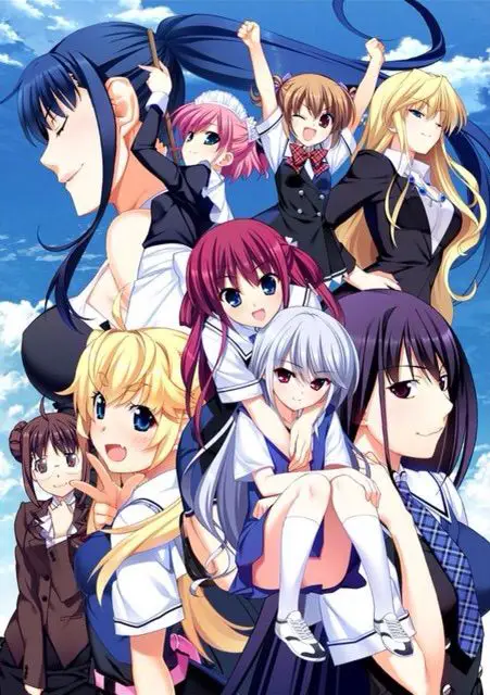 Visual kunci anime Grisaia no Rakuen