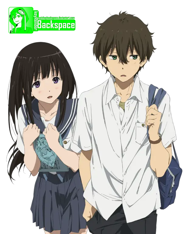 Visual kunci anime Hyouka