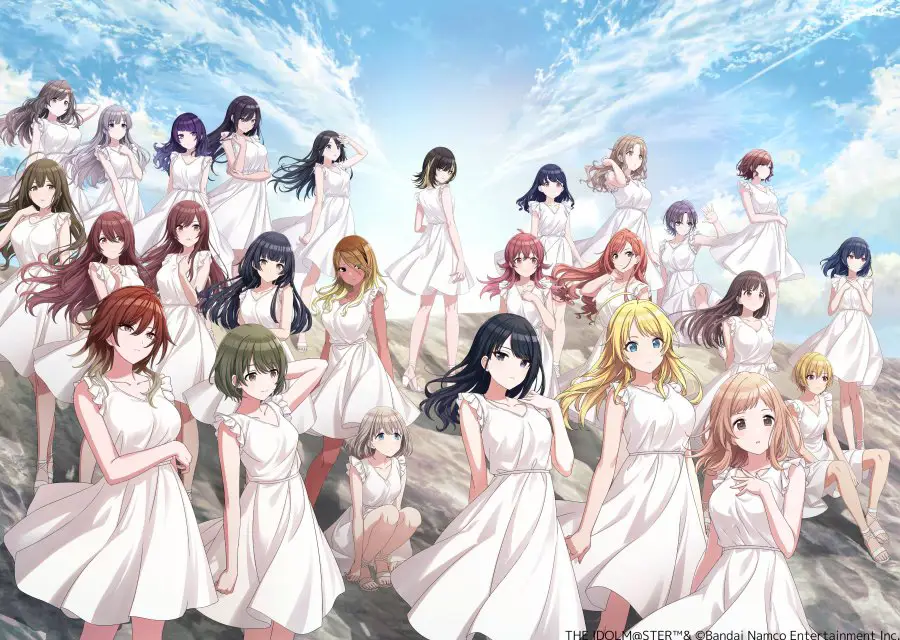 Visual kunci dari anime Idolmaster Shiny Colors