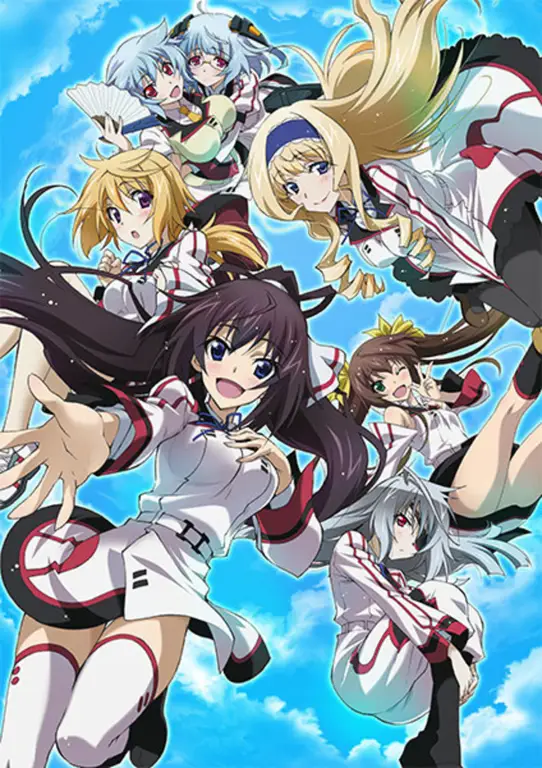 Visual kunci anime Infinite Stratos