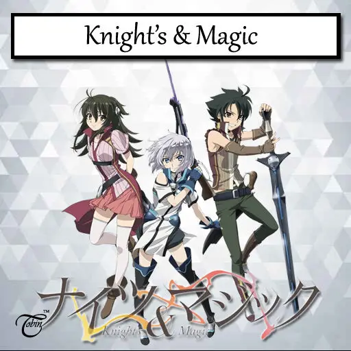 Visual kunci anime Knight's and Magic