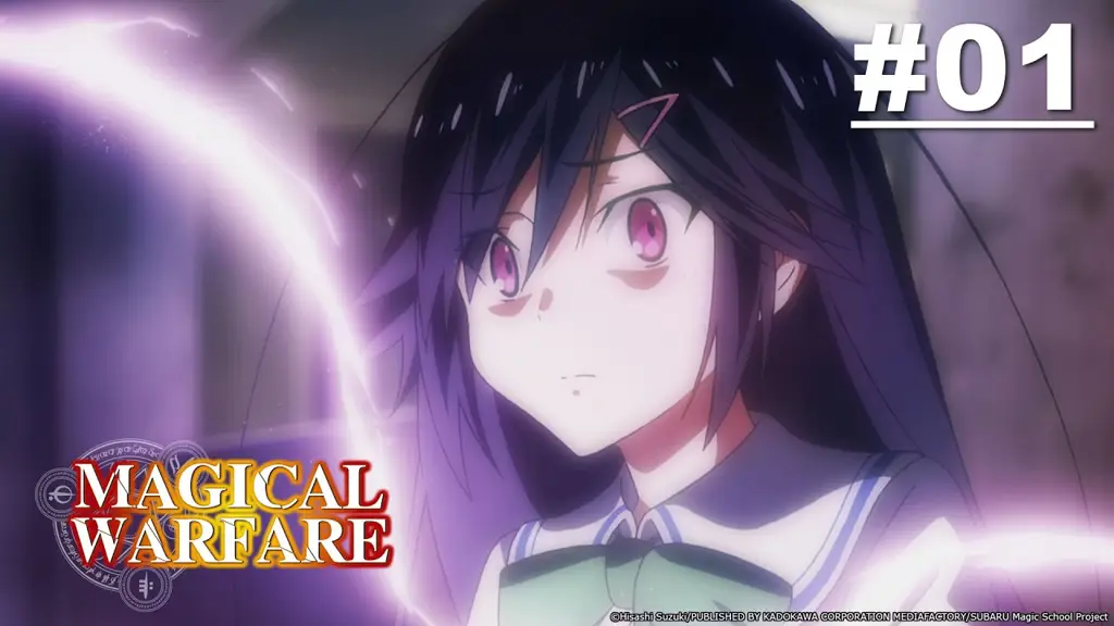 Visual kunci anime Magical Warfare