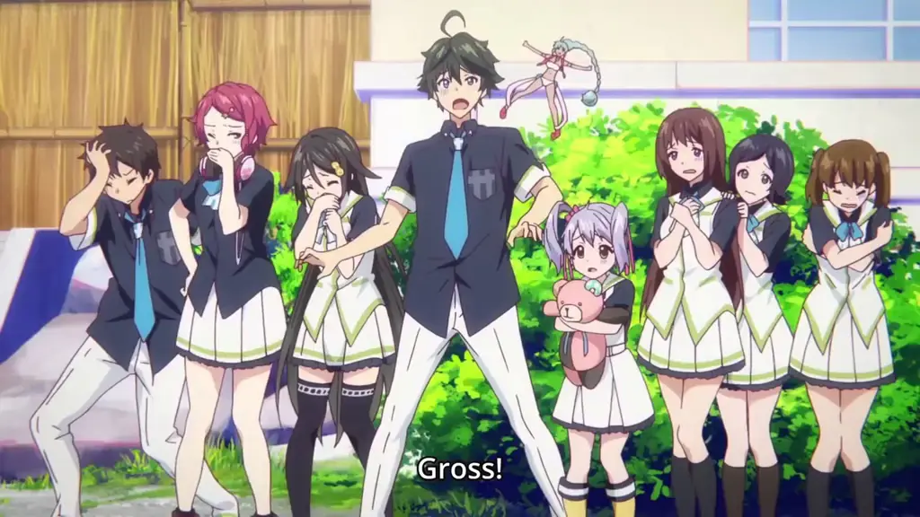 Visual kunci anime Musaigen no Phantom World